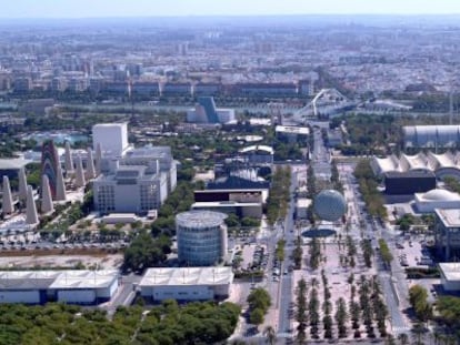 Vista del Parque Cient&iacute;fico y Tecnol&oacute;gico Cartuja, en Sevilla.