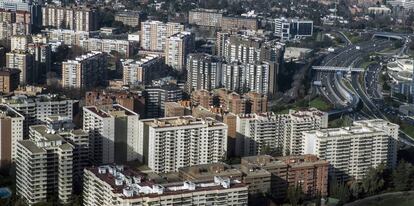 Viviendas en Madrid.