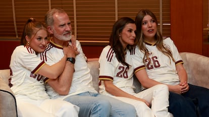 Celebración de la Familia Real España a la final del Mundial 2026