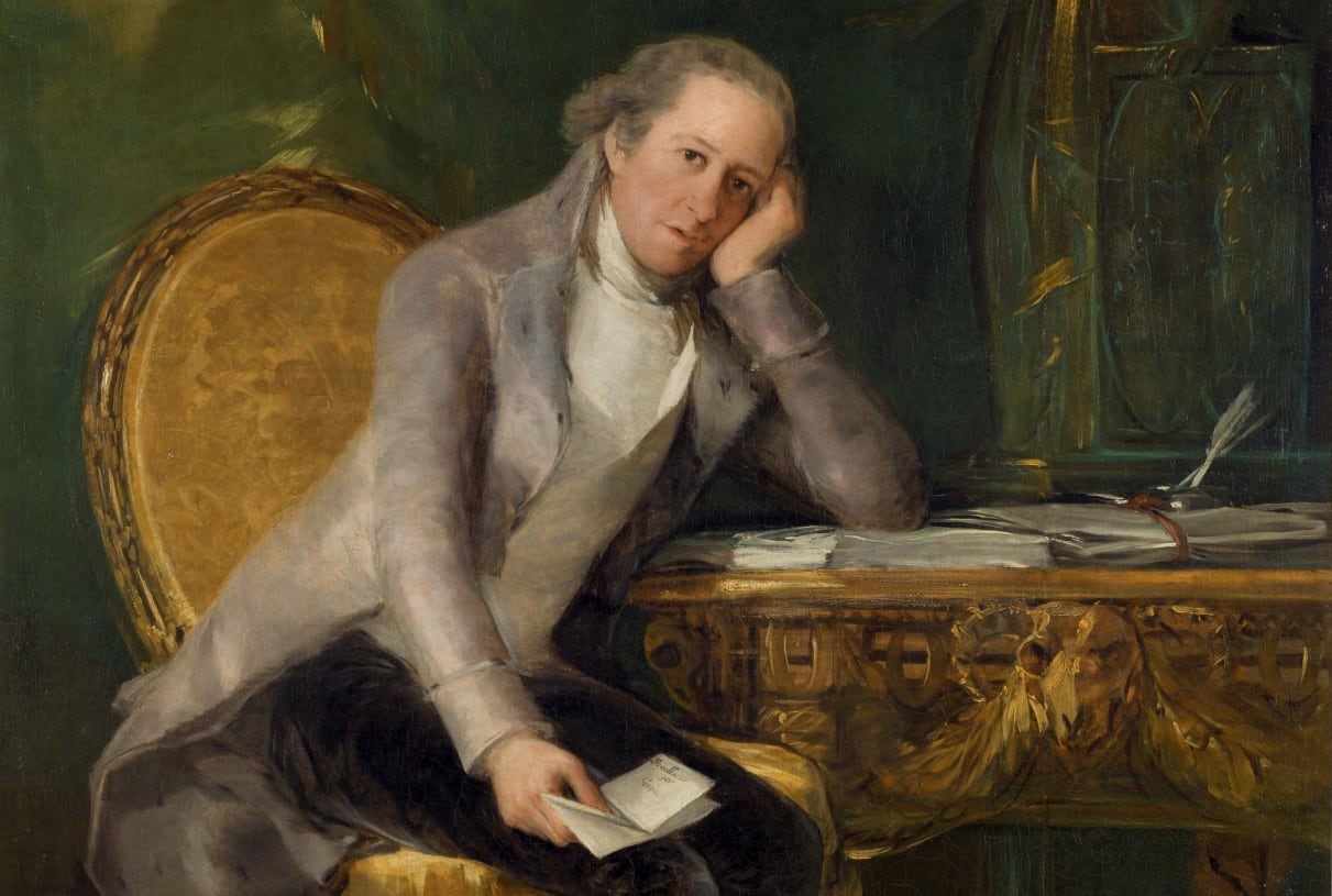 'Gaspar Melchor de Jovellanos' (1798), de Francisco de Goya.