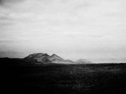 Vista del Parque Nacional de Timanfaya.