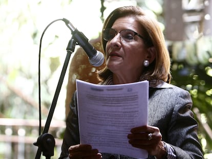 Margarita Cabello Blanco, elegida como procuradora general de Colombia, en una imagen de archivo.
