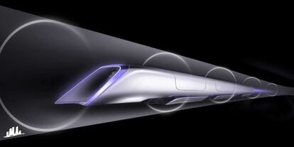 Así serían las "cápsulas" diseñadas por Elon Musk, fundador de Tesla. Cada una tendría capacidad para 28 personas