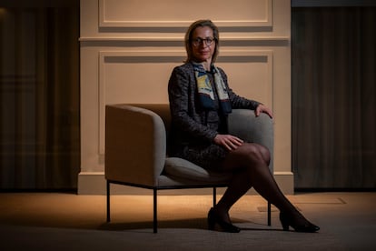 Isabelle Mateos y Lago economista jefa de BNP Paribas, fotografiada en Madrid el 20 de marzo.