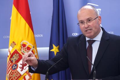 El portavoz del Partido Popular en el Congreso, Miguel Tellado.