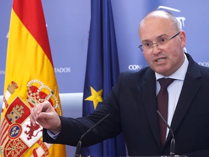 El portavoz del Partido Popular en el Congreso, Miguel Tellado.