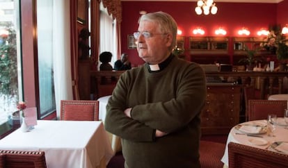 Lezama, en La Taberna del Alabardero, el primer restaurante español en Washington.