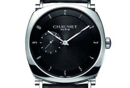 Reloj Dandy Slim, de Chaumet. Acero inoxidable y resistente a 30 metros de profundidad. Precio: 6.040 euros.