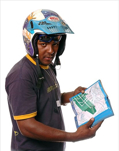 Ronaldo Costa, participante do canal*MOTOBOY, em 2007.