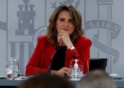 Teresa Ribera, vicepresidenta para la Transición Ecológica.