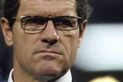 Fabio Capello, durante un partido de esta temporada Juventus-Reggina.