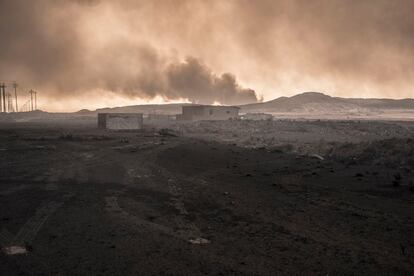 Una zona del norte de Irak arrasada por la guerra del ISIS en 2016.