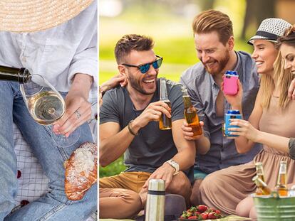 Elegimos por ti una serie de enfriadores, fundas y bolsas isotérmicas para mantener frías las bebidas en verano.