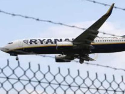 Avión de Ryanair