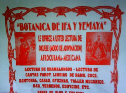 La santería parece que tiene remedio para todo menos para la extraña gripe.