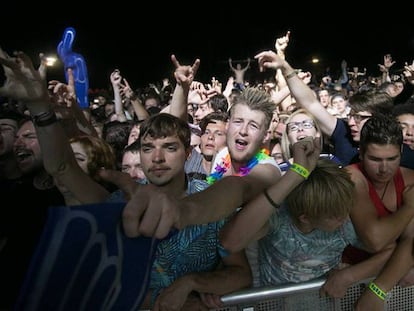 Miles de jóvenes durante un festival. / EP