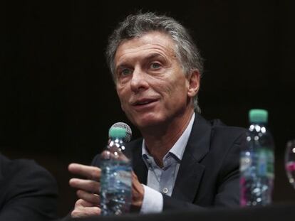 O presidente eleito Mauricio Macri, na semana passada.