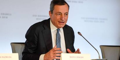 El presidente del BCE, Mario Draghi