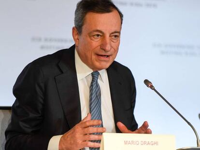 El presidente del BCE, Mario Draghi