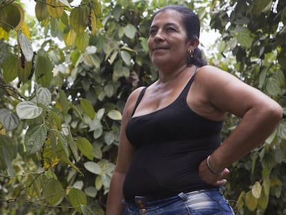 Doris Ramos y su familia cultivaron coca durante mucho tiempo en el municipio de Tumaco.