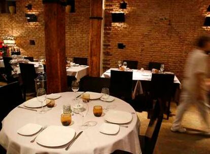 Comedor del restaurante madrileño La Zamorana, inaugurado en 1921.