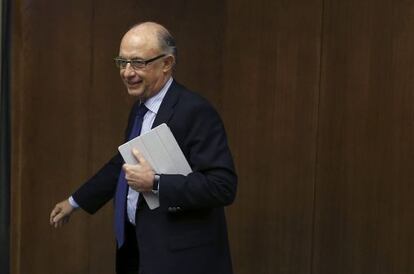 El ministro de Hacienda, Cristóbal Montoro