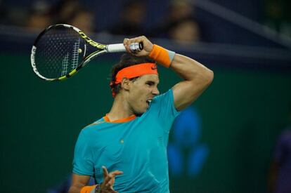 Rafael Nadal, en el Masters 1.000 de Shanghái.