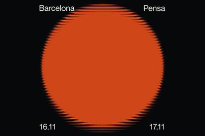 Cartel del festival Barcelona Pensa.