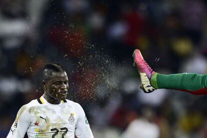 Wakaso, durante la Copa de &Aacute;frica.