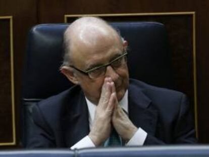 El ministro de Hacienda, Cristóbal Montoro. EFE/Archivo