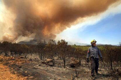 El incendio de Rasquera quemó 3.000 hectáreas.