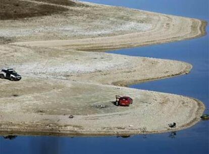 Estado del embalse de Buendía (Guadalajara) en una imagen de los últimos días.