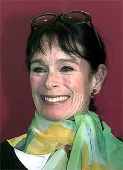 Geraldine Chaplin, que interviene en la película <i>En la ciudad sin límites,</i> junto a Fernán-Gómez, Sbaraglia, Ozores y Ana Fernández, en la Berlinale.