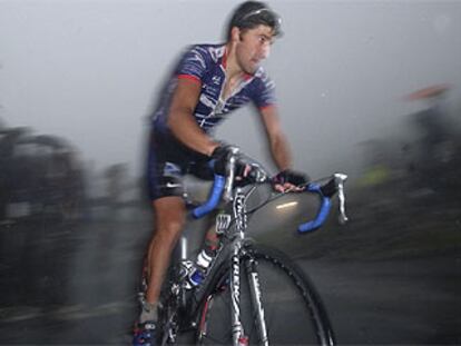 Chechu Rubiera en una etapa de la Vuelta a España del año pasado.