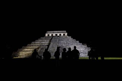 El Templo de las inscripciones, en Palenque.