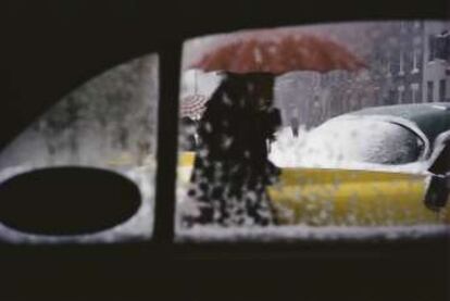 'Red Umbrella' (1955), de Saul Leiter.