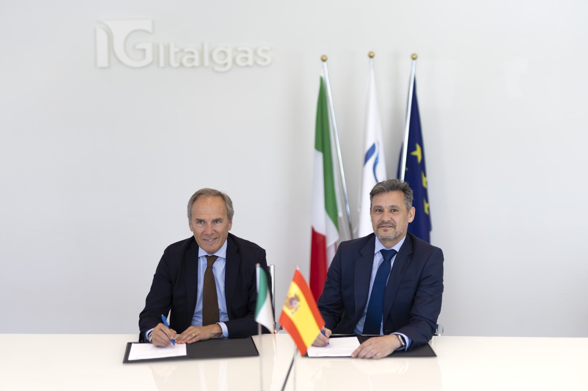 Naturgy e Italgas refuerzan su colaboración en el impulso de las redes de gas  