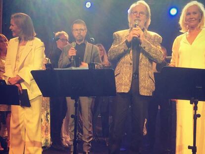 ABBA se une de nuevo para cantar una sola canción