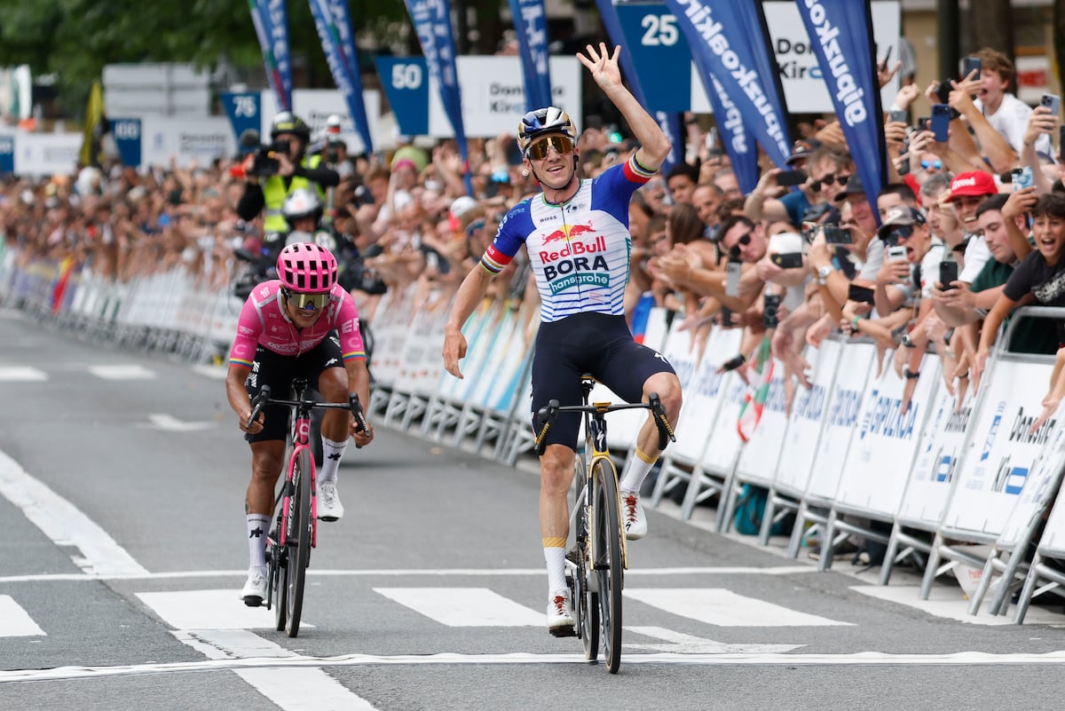 Remco Evenepoel logra su cuarta Clásica de San Sebastián y supera el récord de Marino Lejarreta