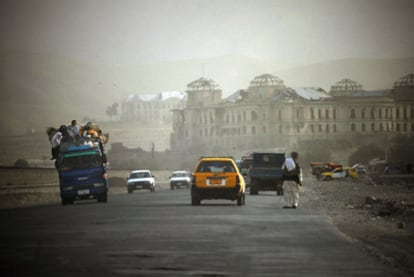 <i>Palacio de Darlaman (Kabul)</i> (2009), fotografía de Guillermo Cervera.