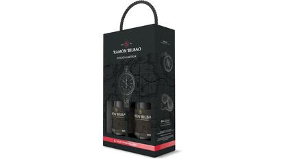 Pack de dos botella de vino tinto Ramón Bilbao, edición limitada.