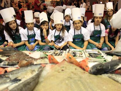 Niños en el Salón Internacional del Gourmet