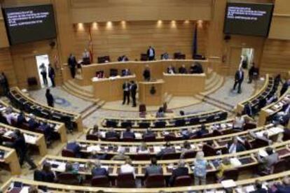 Votación en el pleno del Senado. EFE/Archivo