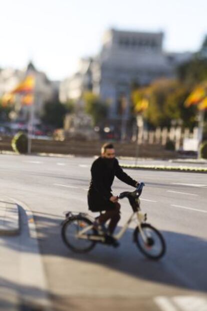 Las bicis eléctricas que tendrá Madrid serán algo más ligeras que las de ese tipo y ya se usan en San Sebastián.