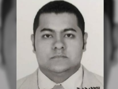 Retrato de Sergio Emmanuel Martínez Covarrubias, el funcionario de aduanas asesinado.