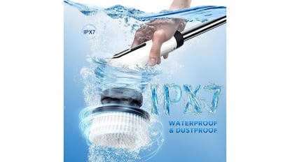 Este es el cepillo de limpieza eléctrico más vendido en Amazon que cuenta con diferentes cabezales