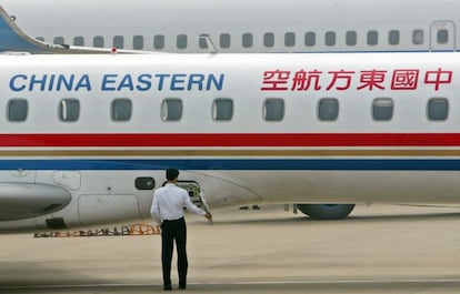 Uno de los aviones de China Eastern.