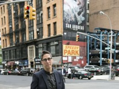 La dibujante Alison Bechdel, fotografiada en Nueva York.