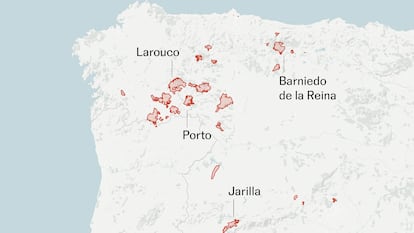 Esta es la veintena de incendios forestales con alto nivel de peligrosidad que se mantienen activos