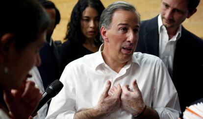 Meade, durante un encuentro con medios internacionales.